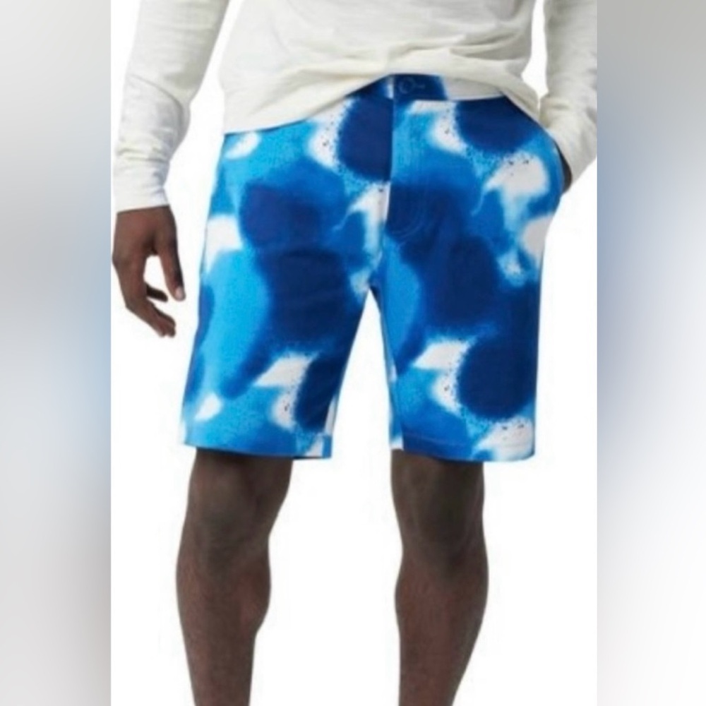 Good Man Brand Flex Pro Jersey Shorts in Sky Spray Paint NWOT Size XL